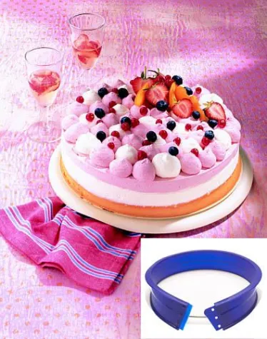 Bild: Weltpremiere für eine süße Sache - Silikon-Backspringform von LURCH