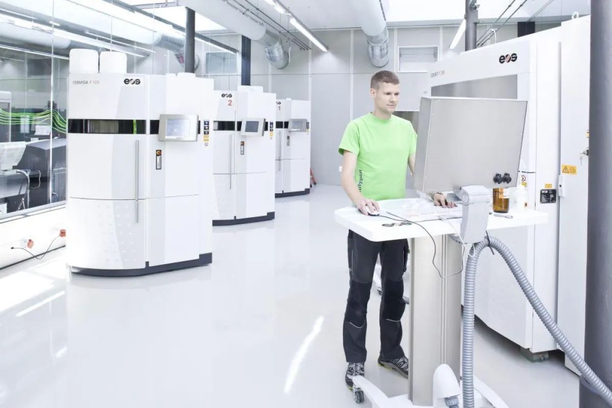 Die neuen Produktionsräume im Rapid Prototyping Center sind erstmals auch Kunden zugänglich.