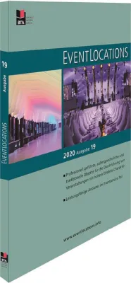 Bild: Jetzt kostenfrei in Hochglanz oder online: das Handbuch EVENTLOCATIONS 2020