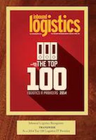 Bild: Transwide von der U.S. Fachzeitschrift Inbound Logistics zum Top-100 Logistik-IT-Anbieter 2014 ernannt