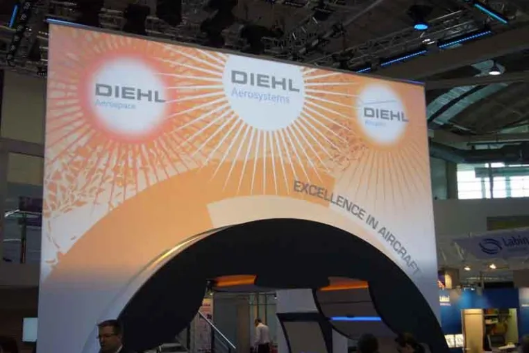 Schein & Sein betraute PASS mit der technischen Inszenierung von Diehl Aerospace Bild: Schein & Sein betraute PASS mit der technischen Inszenierung von Diehl Aerospace