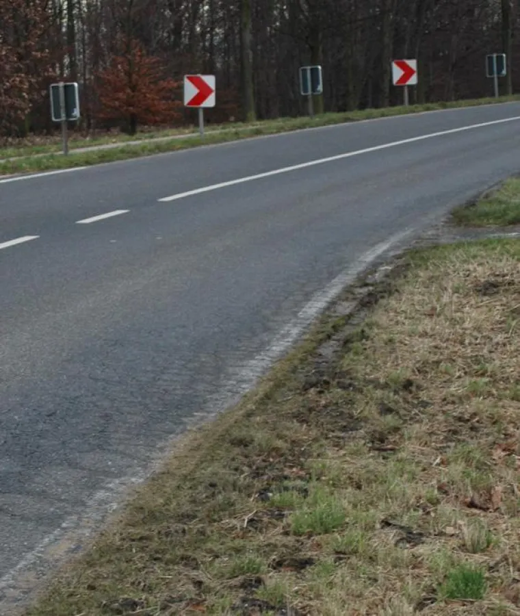 Schlecht befestigte Seitenstreifen führen häufig zu Unfällen. Foto: Dellschau