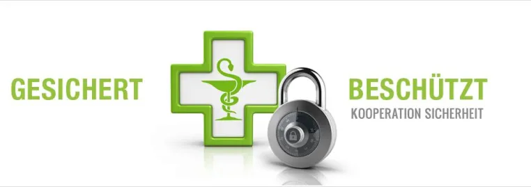 Bild: Gesichert und beschützt das Premium- Schutzpaket für Apotheken