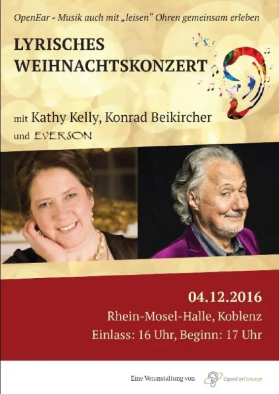Plakat zum OpenEar Konzert (Quelle: OpenEar)