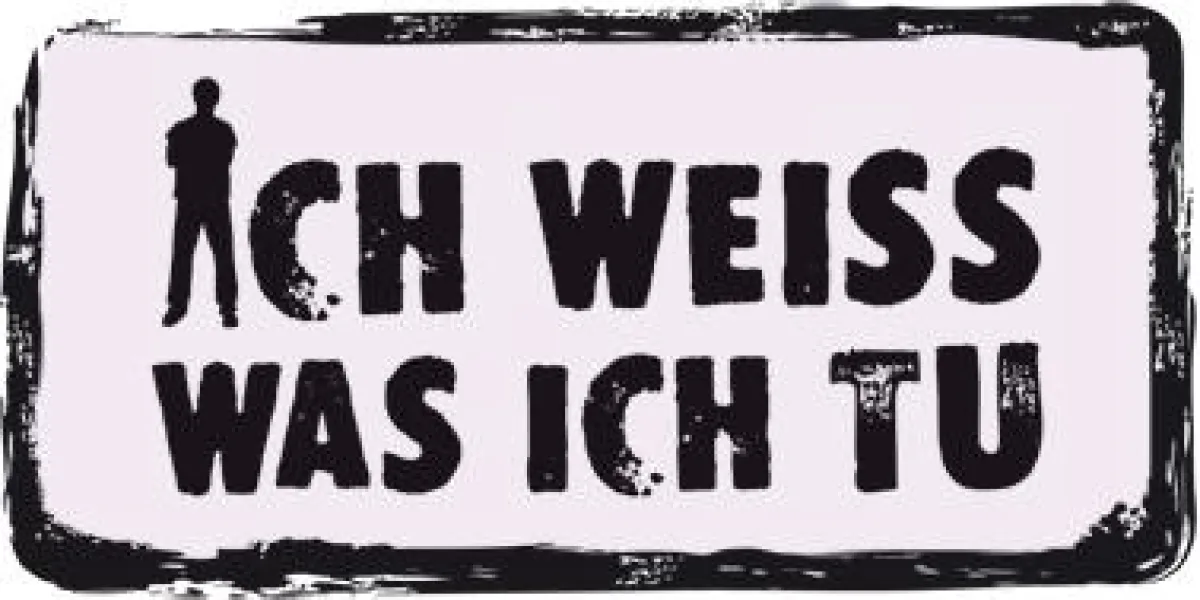 Kampagnen-Logo ICH WEISS WAS ICH TU
