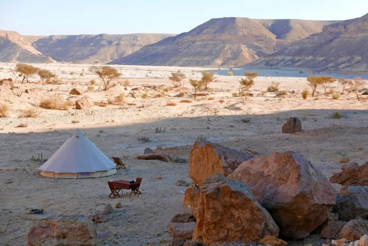 Al Baleed Resort Salalah by Anantara Luxe Mobile Camping © Anantara Hotels, Resorts & Spas