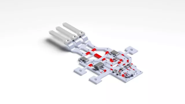 Bild: Stanzgitter für elektrotechnische Anwendungen - umweltfreundliche Alternative zur Leiterplatte