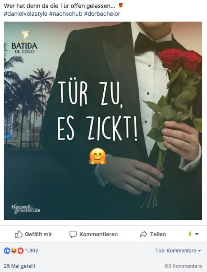 ARTUS interactive: Social Media Kampagne für Mangaroca Batida de Côco
