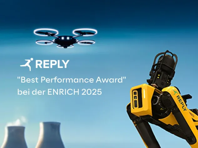 Bild: Roboverse Reply bei der EnRicH 2025 mit dem "Best Performance Award" ausgezeichnet