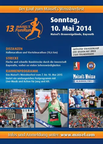 Bild: Maisel’s FunRun 2015 - Anmeldung ab sofort möglich