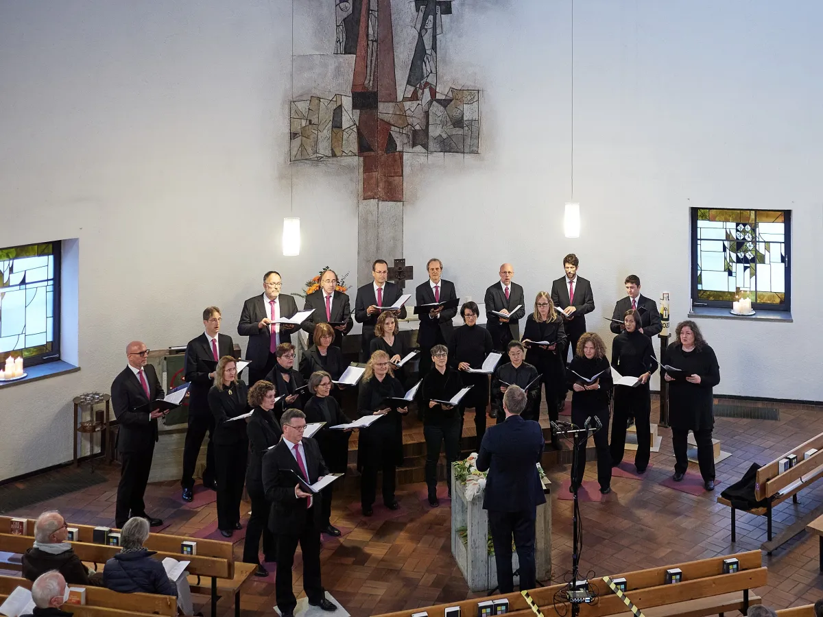 Nordlichter: vox nova, Tor Morten Halvorsen, 22.10.23, Immanuelkirche (© vox nova e. V. (Fotograf: Germar Heinicke))