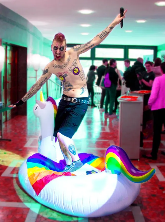 Olly Schmidt auf dem IHK Gründertag bei der IHK Hannover