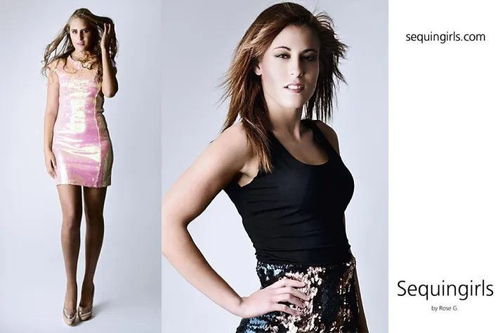 Bild: Designerin Rosanna Gazzana stellt das neue Modelabel Sequingirls by Rose G. vor