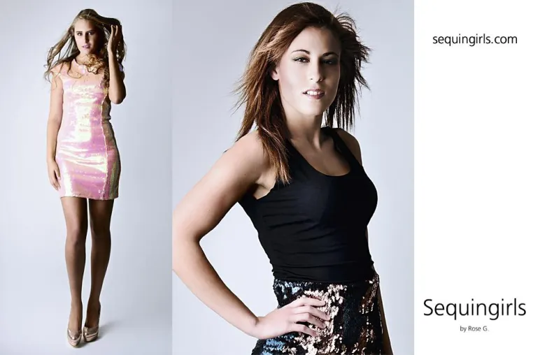 Bild: Designerin Rosanna Gazzana stellt das neue Modelabel Sequingirls by Rose G. vor