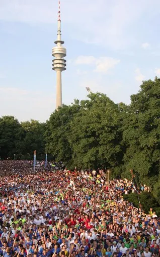 Jubiläum B2RUN München Bild: Jubiläum B2RUN München