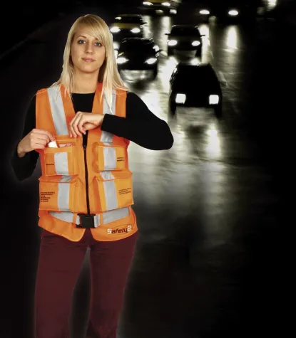 Doppelte Sicherheit für Verkehrsteilnehmer Bild: Doppelte Sicherheit für Verkehrsteilnehmer