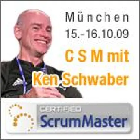 Bild: Ken Schwaber zertifiziert Scrum Master in Deutschland