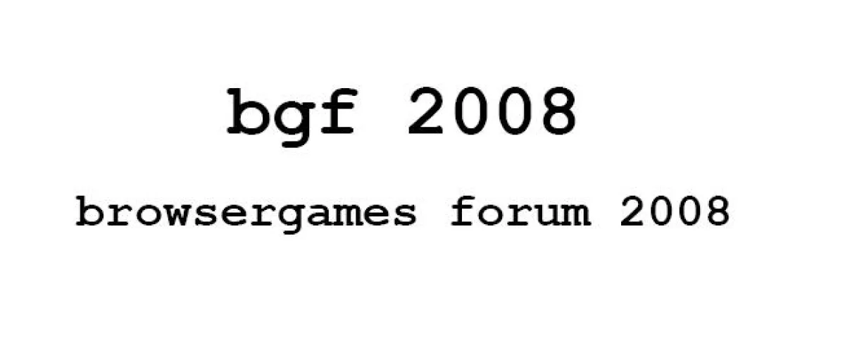 Logo Browsergames Forum 2008