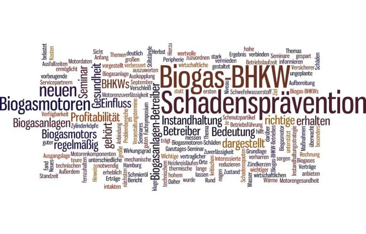 Für Biogasanlagen-Betreiber: Schadensprävention im Biogas-BHKW