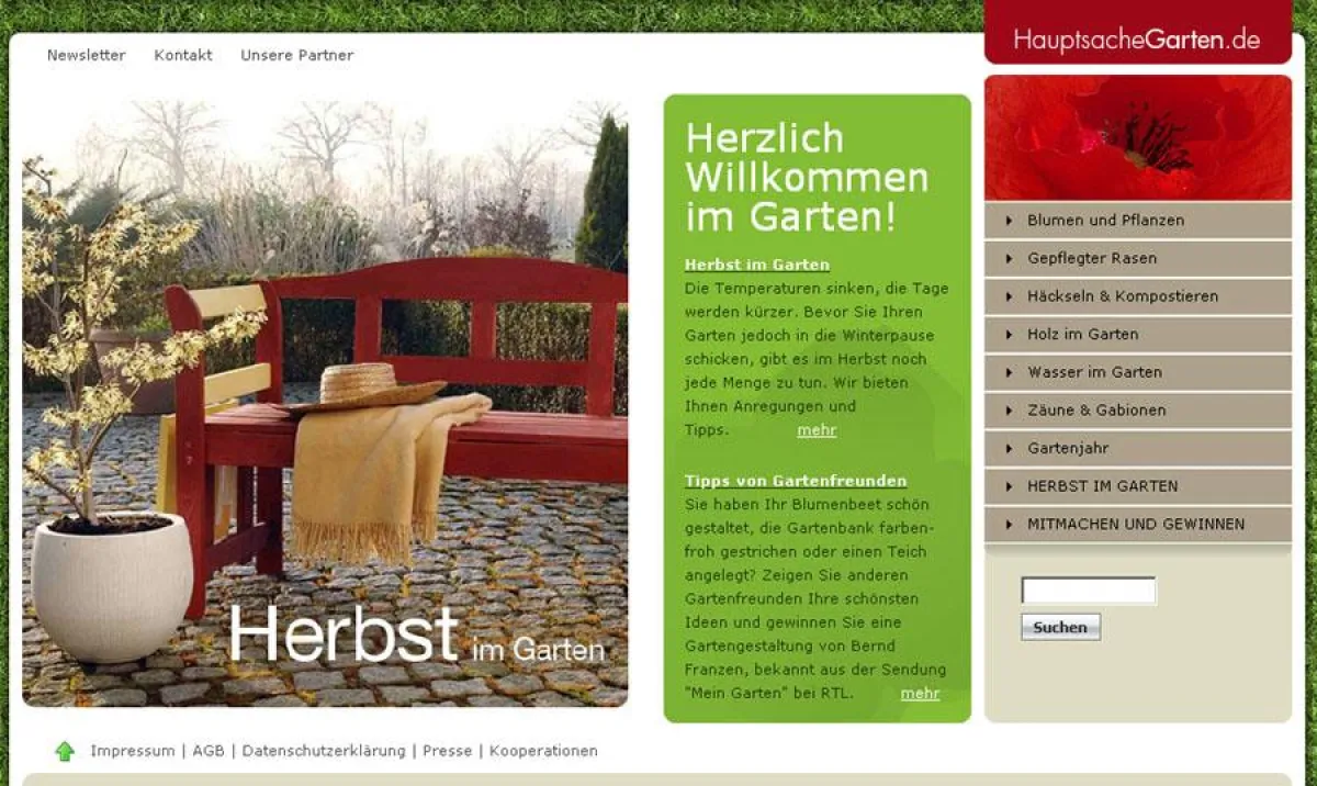 Viele Ideen für den Herbst-Garten auf HauptsacheGarten.de