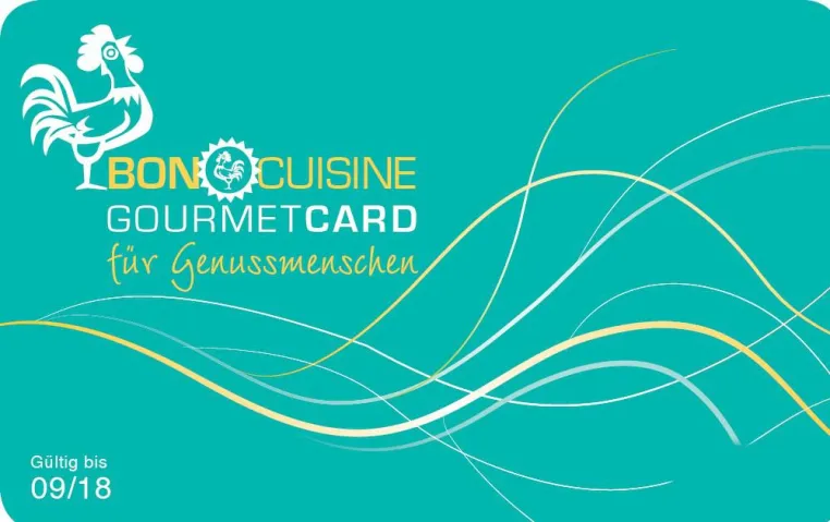 Bild: Die neue BON CUISINE Frühstück Gourmet Card ersetzt das BON CUISINE Frühstücks-Gutscheinbuch