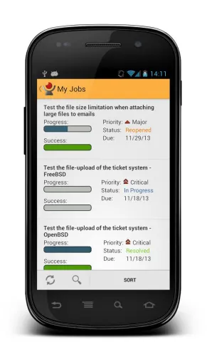 Bild: Klaros-Testmanagement Mobile Edition zum mobilen Ausführen von manuellen Testfällen erhältlich