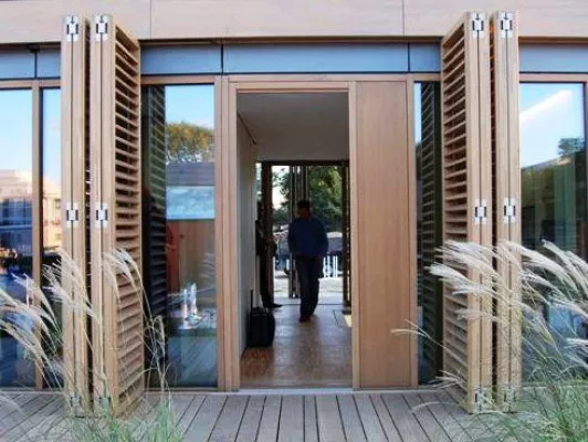 Bild: Solar Decathlon 2007: Zukunftshaus der TU Darmstadt mit ENERGATE-Fenstern von Häußler gewinnt in Washington