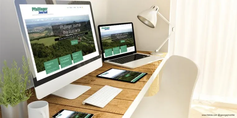 APROS Consulting entwickelt Pfullinger Journal digital weiter Bild: APROS Consulting entwickelt Pfullinger Journal digital weiter