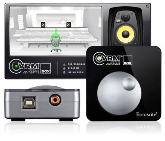 Bild: Focusrite stellt mit VRM-Box flexible Kopfhörer-Monitoring-Lösung vor