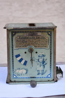 100 Jahre alte Eieruhr - Neues Ausstellungsstück wird erstmals präsentiert Bild: 100 Jahre alte Eieruhr - Neues Ausstellungsstück wird erstmals präsentiert