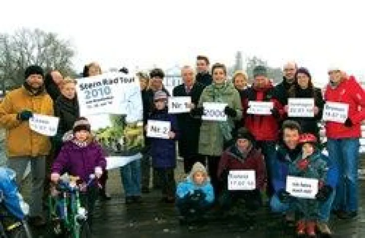 Bild: Sternradtour 2010 - Bewegung für lebendige Flüsse