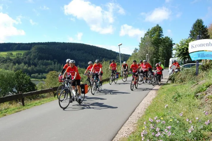 Bild: TransDia - Radtour pro Organspende 2014