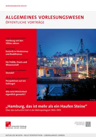 Bild: Neues Programm im Wintersemester: Allgemeines Vorlesungswesen macht Hamburg zum Thema