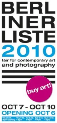 SAVE THE DATE // BERLINER LISTE 2010 präsentiert 111 Aussteller aus 20 Ländern Bild: SAVE THE DATE // BERLINER LISTE 2010 präsentiert 111 Aussteller aus 20 Ländern