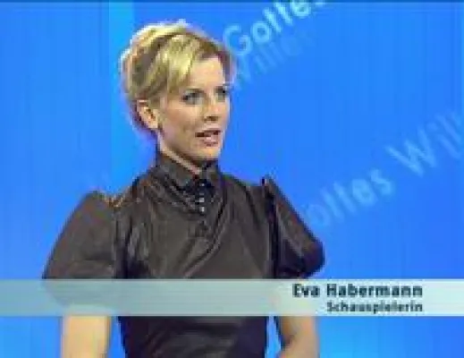 Bild: Bruder Paulus trifft Eva Habermann - Sonntag 13.4.08, 8.30 Uhr, N24 Ethik