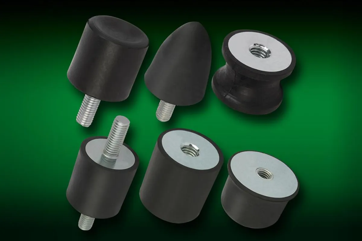 norelem Gummi-Metall-Puffer