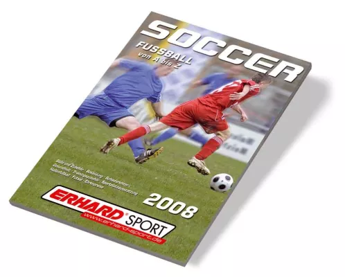 Bild: Hochwertig, innovativ, abwechslungsreich – der Spezialkatalog SOCCER 2008 von Erhard Sport ist da