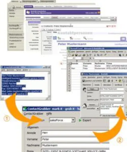 Bild: ContactGrabber unterstützt in der aktuellen Enterprise Edition 3.5 das Zielsystem OpenOffice-Calc