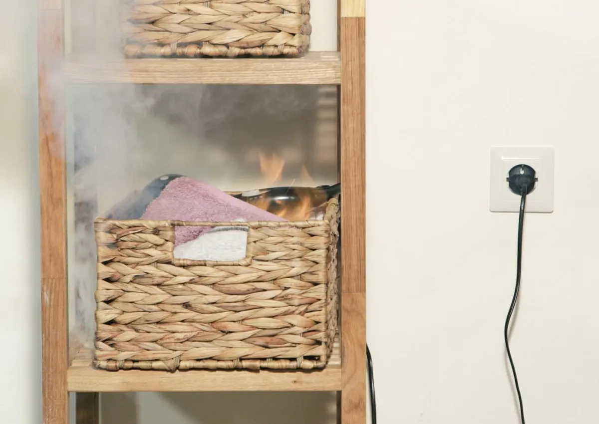 Der Haartrockner schaltet sich im Badezimmer von selbst ein, und im Wohnzimmer schwimmen Möbel