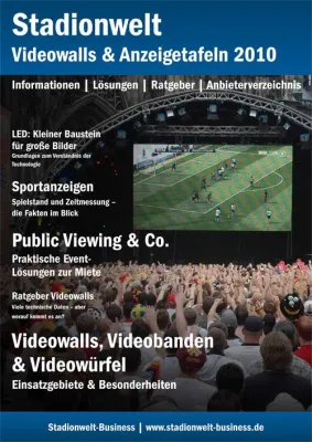 Bild: Stadionwelt veröffentlicht Themenspecial „Videowalls & Anzeigetafeln“