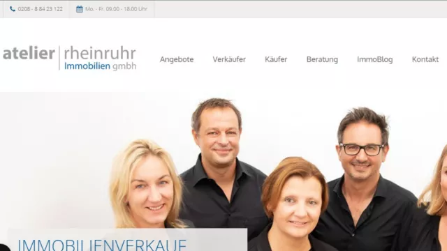 Bild: Zuverlässiger Immobilienmakler Oberhausen: atelier rheinruhr Immobilien