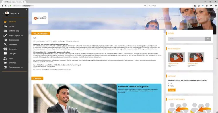 B2B Energie-Community wattislos.com gestartet - Jetzt energiegeladen mitdiskutieren Bild: B2B Energie-Community wattislos.com gestartet - Jetzt energiegeladen mitdiskutieren