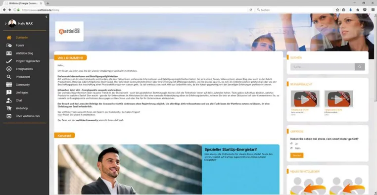 Bild: B2B Energie-Community wattislos.com gestartet - Jetzt energiegeladen mitdiskutieren