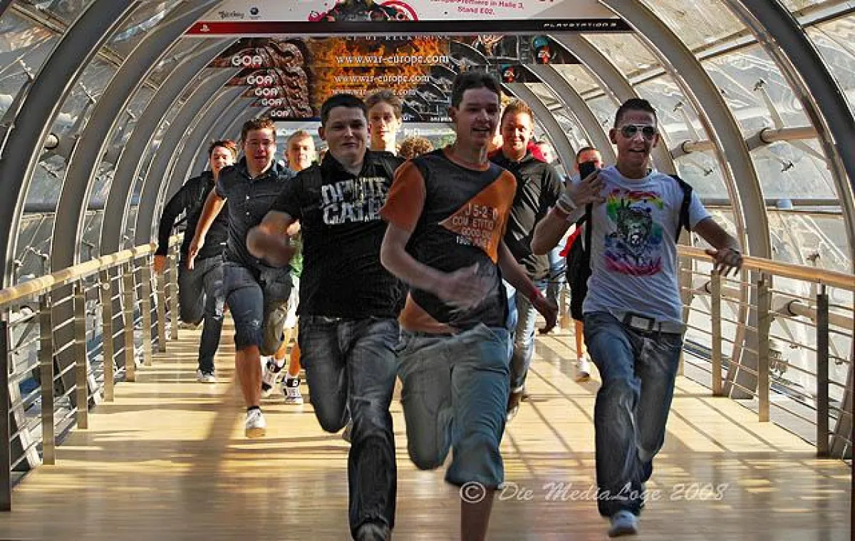 Ansturm auf die Games Convention 2008