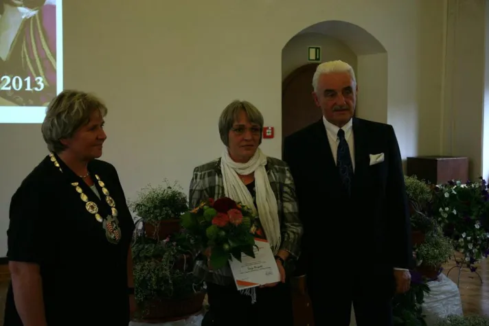 Bild: Feierliche Bekanntgabe der „Katharina-Botschafterin 2013“