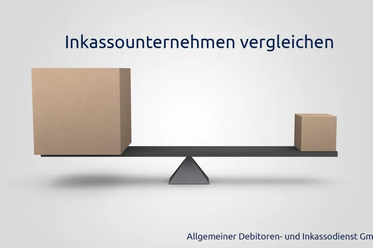 Bild: Inkassounternehmen vergleichen