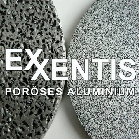 poröses Aluminium - eine Option zu Sintermetall, Metallschau Bild: poröses Aluminium - eine Option zu Sintermetall, Metallschau