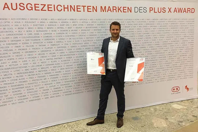 Bild: Genius erhält zwei der begehrten Plus X Awards