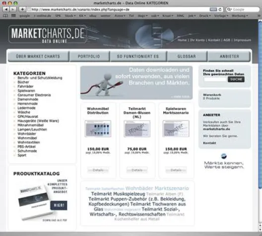 Bild: marktcharts.de gestartet: Fundiertes Marktwissen zum Download