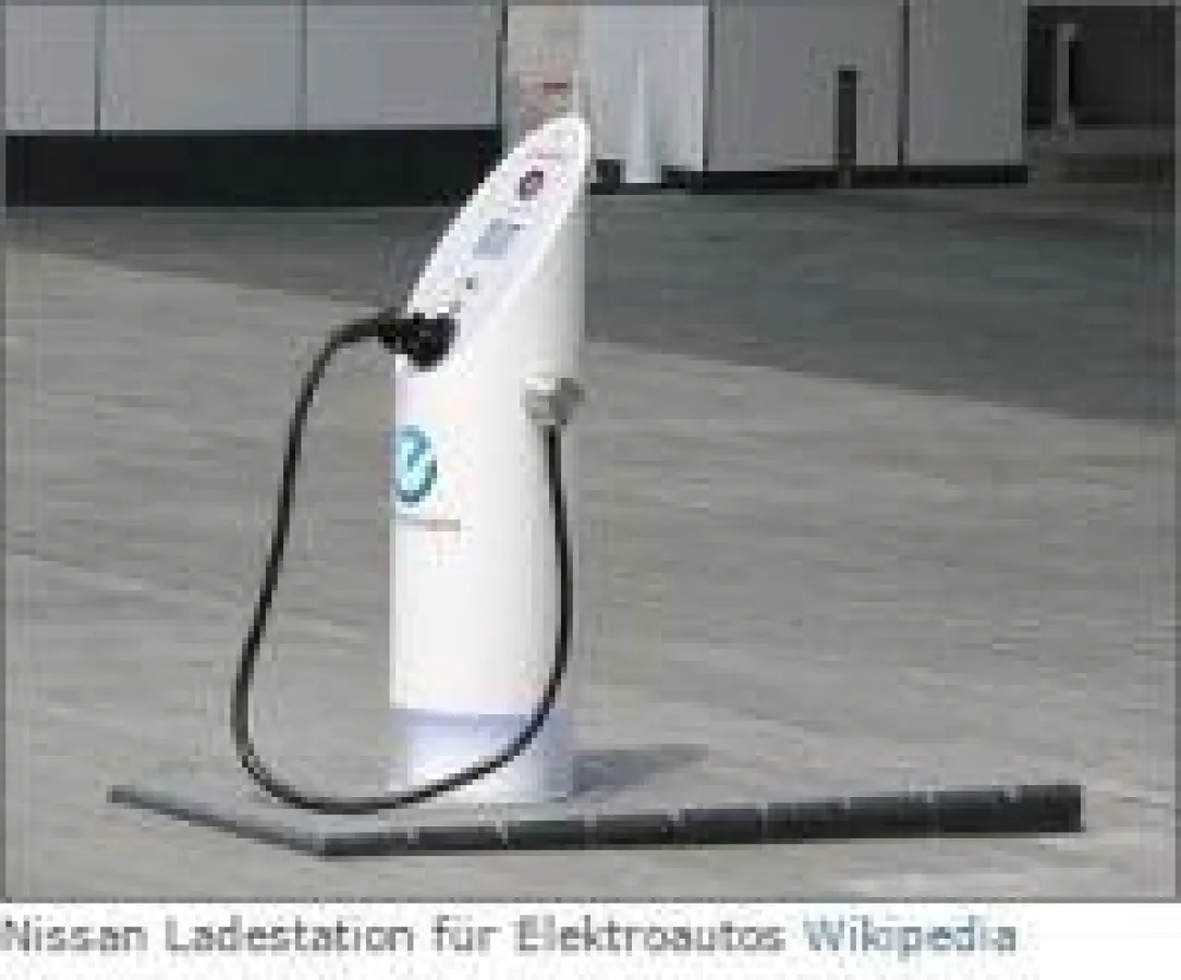 Nissan Ladestation für E-Autos